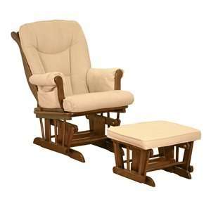   Baby Furniture GL7126 Sleigh Glider with Ottoman