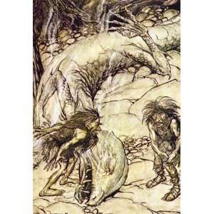   Rackham   24 x 34 inches   The ring of the nibelung 46