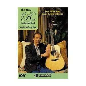  Homespun Tony Rice Guitar Method (2 Dvd Set) Musical Instruments