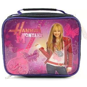   Hannah Montana Black and Purple Lunch Bag Lunchbox