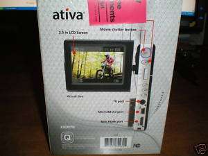Brand NEW Ativa Full HD 1080p Digital Video Camera  