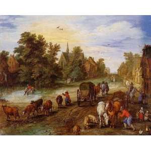  FRAMED oil paintings   Jan Bruegel the Elder   24 x 20 