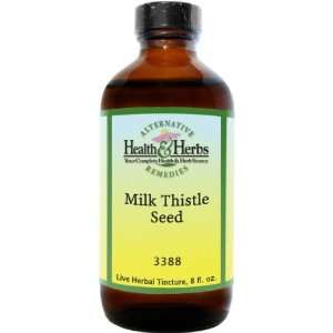   Milk Thistle Seed With Glycerine, 8 Ounce Bottle Health & Personal