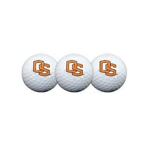  Oregon State Beavers 3 Pack College Golf Balls Gift Set 
