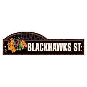  Chicago Blackhawks Sign   Zone Style
