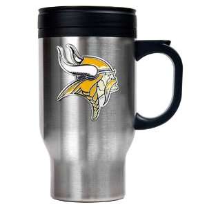  Minnesota Vikings Travel Mug with Free Form Team Emblem 