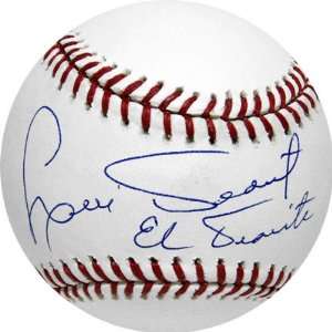   MLB Baseball with El Tiante Inscription 
