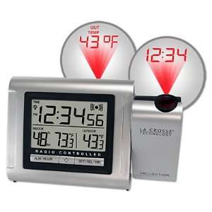  La Crosse Technology Projection Alarm Clock with Humidity 