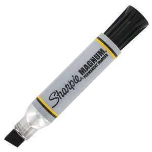  Sharpie Magnum Jumbo Black Permanent Marker, 72/Pack 