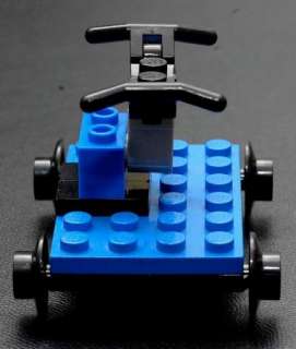 LEGO Eisenbahn Draisine RC 9V 4,5V 12V blau  