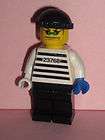 Lego City Figur Sträfling Bandit Räuber 6735 6739 6740