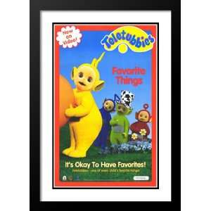  Teletubbies Favorite Things 32x45 Framed and Double 