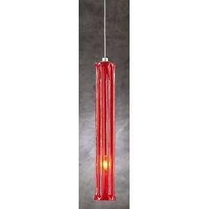   contemporary lighting   pendants   francisco in red
