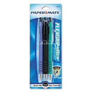  FlexGrip Ultra™ Retractable Ball Pens, 1.0mm, Black Ink 