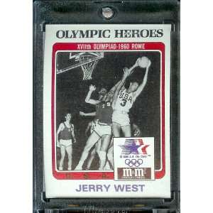  1984 Topps M&M Jerry West Basketball Olympic Heroes 