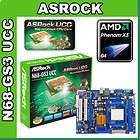 ASRock N68 GS3 UCC Sockel AM3 Mainboard NVIDIA AMD 630a