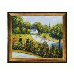  Art Reproduction Oil Painting   Renoir Paintings The Rose 