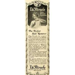 1919 Ad DeMiracle Hair Remover Woman Depilatory Products Park Avenue 