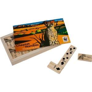   WWF Cheetah Dominoes (A Green Wildlife Product) Toys & Games