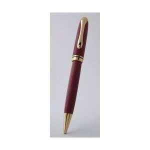  Euro Series Gold Twist Pen with roller clip in Purple 