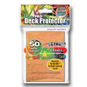 Ultra Pro Mini Deck Protector Box of 15 packs Spectrum Orange  