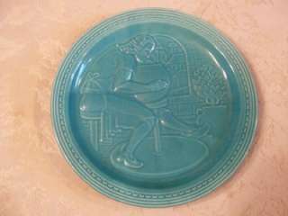 1939 1940 NEW YORK WORLDS FAIR THE AMERICAN POTTER RELIEF MAN AT WHEEL 