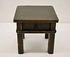nice chinese small wooden stool stand with drawer feb18 10