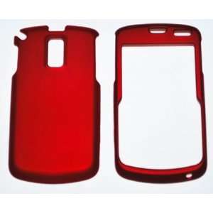  Samsung Jack / I637 smartphone Rubberized Hard Case   Red 