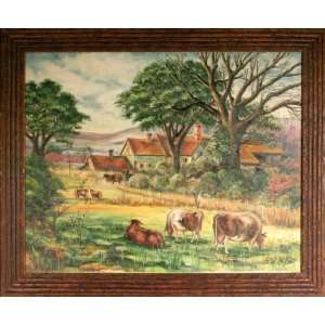  Cows in the Pasture   Oil   Robert MacIsaac   33x27