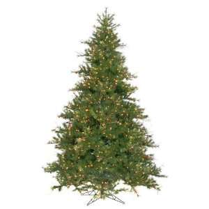 10 Foot, Pre Lit Christmas Tree, Mixed Country, Pine Cones, Clear 