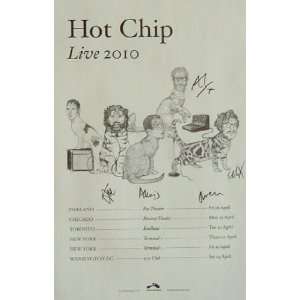 Hot Chip   Live 2010   Mini Poster Print   11 x 17