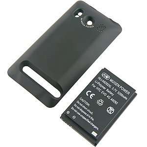 Mugen Power Extended Battery w/ Battery Cover for HTC EVO 4G