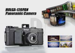 Holga 120pan panorama medium format film camera Plastic Lens 120 Pan 