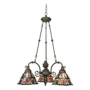  Quoizel TF315VB Tiffany 34 Inch One Tier Chandelier with 