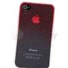 Red Clear Raindrop Ultra Thin Hard Back Skin Case Cover for Apple 
