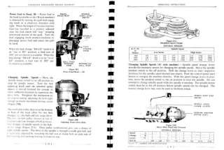 CINCINNATI Toolmaster Mill 1A,1B,1C Operator Manual  