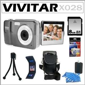  Vivitar Vivicam iTwist X028 10.1MP 4X Digital Zoom with 2 
