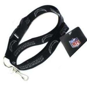  San Diego Chargers Lanyard Blackout Version Sports 