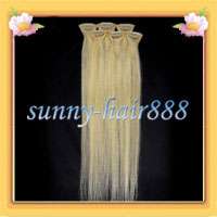 206pcs Clip In WAVY Human Hair Extensions 6Colors&36g  