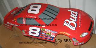   Team Up International Nascar RC car body shell # 8 Dale Jr. Budweiser