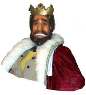 BURGER KING THE KING MASK FOR COSTUME LOT OF 5  