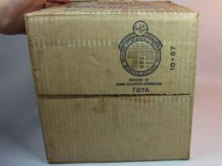 Vintage Old Copenhagen Snuff Salesman Sample Boxed Set 72 Dummy Tins 