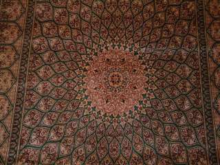 Qom Persian rug; All Persian Rugs are genuine handmade. Also, every 