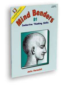Middle High School Mind Benders Thinking Puzzle Book  
