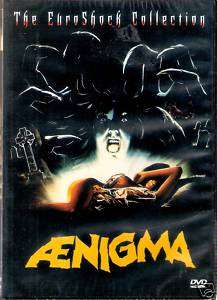 AENIGMA DVD LUCIO FULCI   Very Rare Horror DVD NEW  