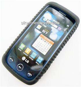 Lot2 OEM T Mobile LG Sentio GS505 Black Hard Gel Case  