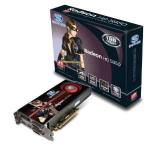 Sapphire ATI Radeon HD5850 Grafikkarte (PCI e, 1GB GDDR5 Speicher, DVI 