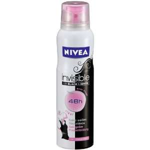 Nivea Deo Spray Invisible Clear Black and White, 150 ml, 3 er Pack (3 