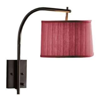   Bronze Wall Large Swing Arm Pin Up Lamp 8885930810 