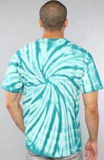 Mishka The High 5 Tee in Aqua TieDye  Karmaloop   Global Concrete 